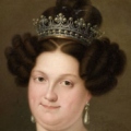 La reina María Cristina de Borbón